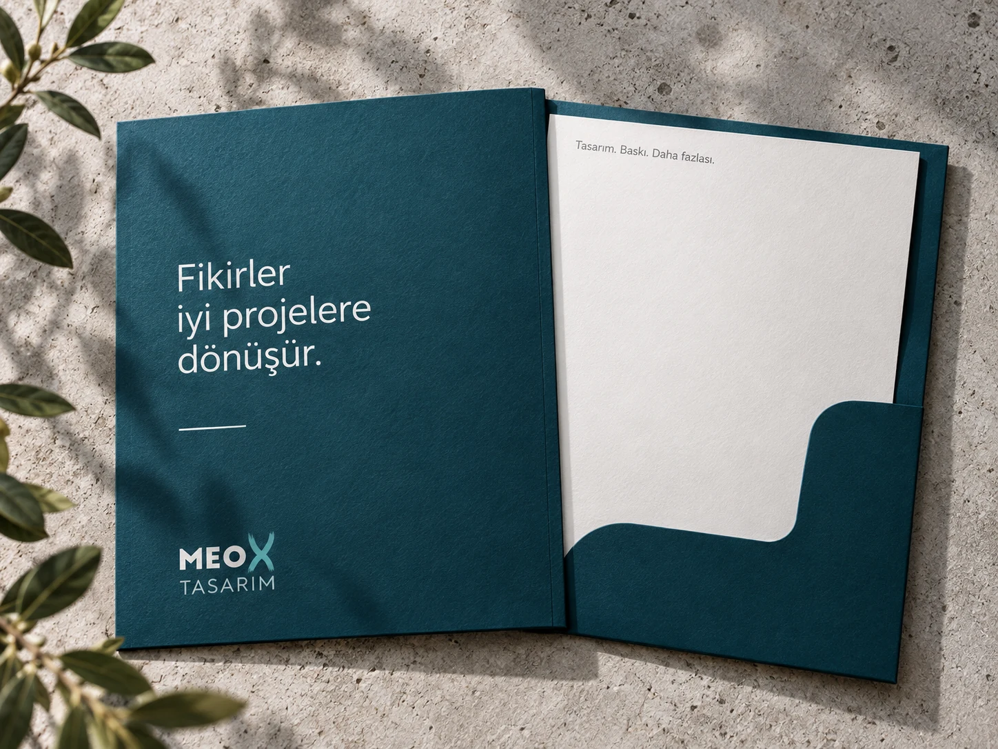Basılı Reklam Ürünleri tasarım detayları