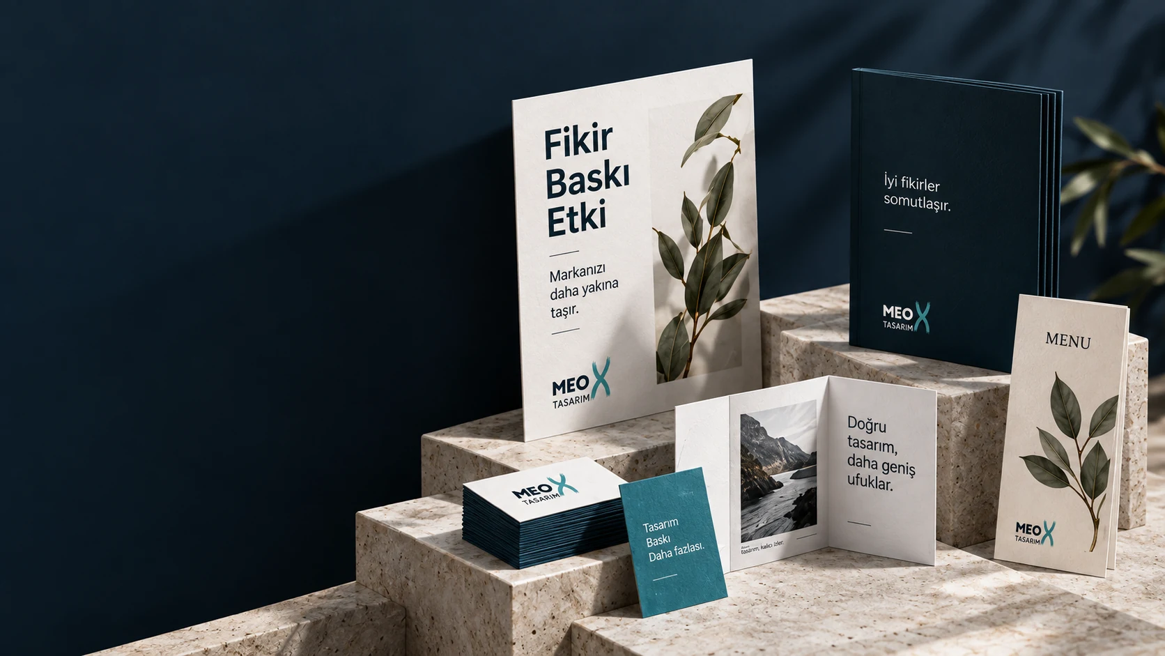 Basılı Reklam Ürünleri tasarım detayları